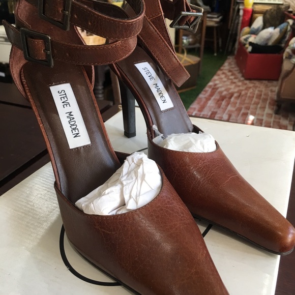 Steve Madden Shoes - Steve Madden NWOB size 6 1/2 Twilite brown leather